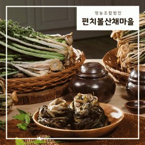 (영)펀치볼 산채마을,(강원ON)삶은 시래기(200g x 20봉지)